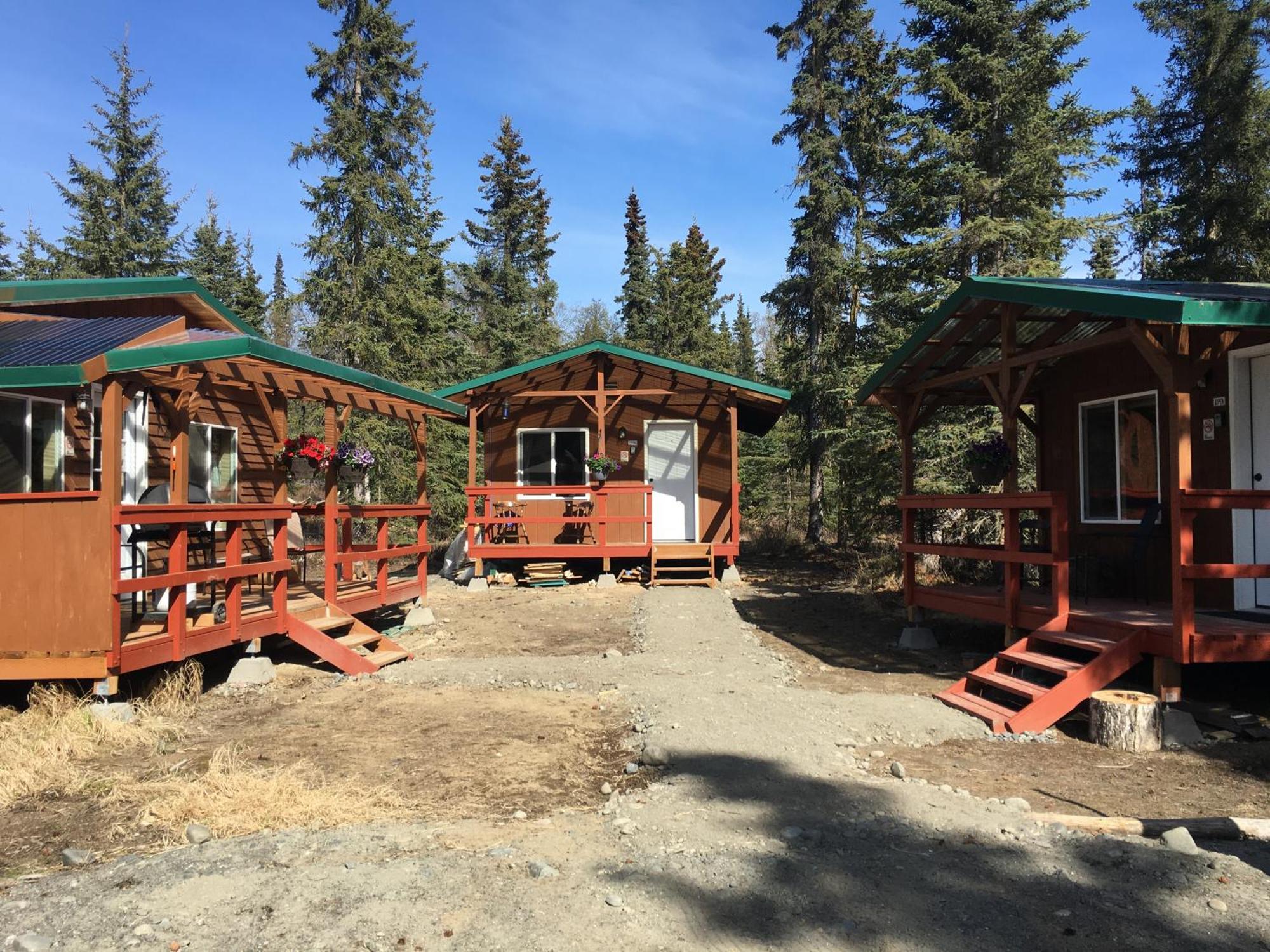 Whispering Woods Ak Cabins Kasilof Eksteriør billede